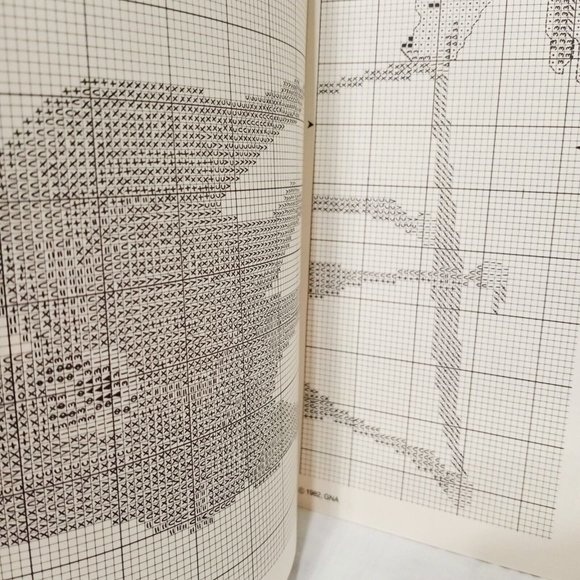 Mares and Foals Horses Cross Stitch Leaflet Judy Nason 1982 Graphique Needle Art - Picture 4 of 8